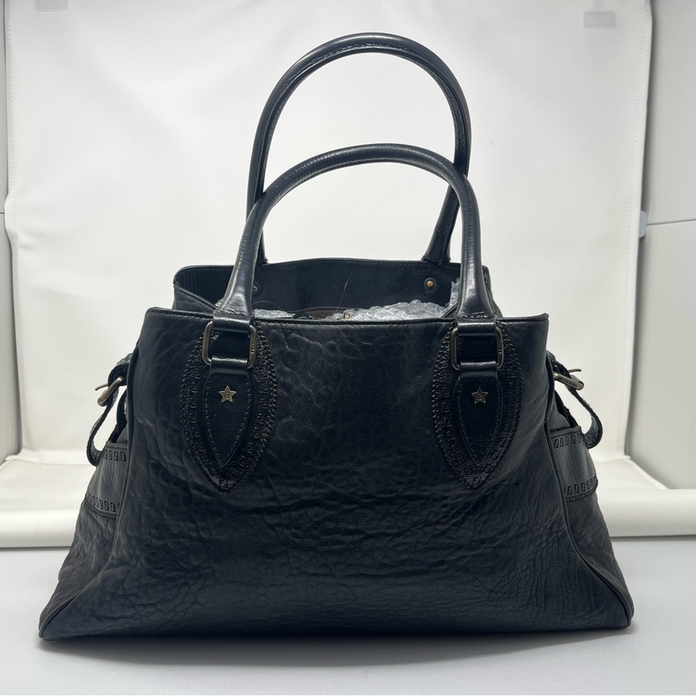 Fendi - Etniko Du Jour Handbag | Nappa Leather Grained | Black